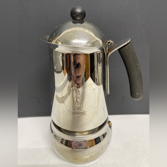 Bialetti "Class Induction" Espresso Maker Silver Moka Pot - Picture 1 of 17